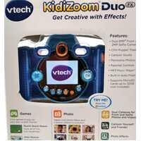 Vtech KidiZoom Duo FX Digital Zoom Camera Blue with Games for Kids