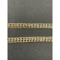 Ladies 9ct Yellow Gold Fancy Link Necklace