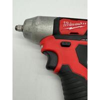 Milwaukee M12BIW38 Impact Wrench 12V 10mm 3/8 Inch with 3.0Ah Li-Ion Battery