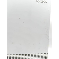 Microsoft Xbox One S 1TB Disc Console White 1681 with Power Leads No Controller