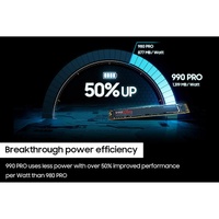 Samsung 990 Pro 2TB PCIe 4.0 NVME M.2 Internal SSD