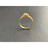 Ladies 18ct Yellow Gold with Diamond (Pre-Owned)