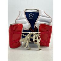 Wacoku Taekwondo Protective Gear Chest + Pads and Male Crotch Protection 