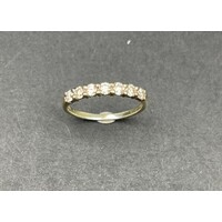 Ladies 9ct White Gold Diamond Ring (Pre-Owned)