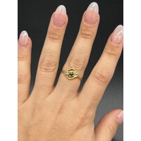 Ladies 18ct Yellow Gold Ring (Pre-Owned)