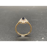 Ladies 18ct Yellow Gold Ring (Pre-Owned)