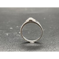 Ladies 18ct White Gold Diamond Ring (Pre-Owned)