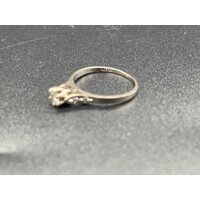 Ladies 18ct White Gold Diamond Ring (Pre-Owned)