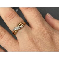 Ladies 9ct Yellow Gold Ring (Pre-Owned)