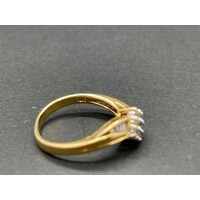 Ladies 18ct Yellow Gold Diamond Ring (Pre-Owned)