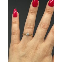 Ladies 9ct Yellow Gold Ring (Pre-Owned)