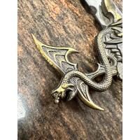 Medieval Snake and Demon Style Collector Sword Limited Edition Collectable