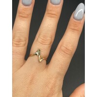 Ladies 9ct Yellow Gold Ring (Pre-Owned)