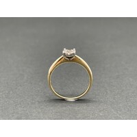 Ladies 9ct Yellow Gold Ring (Pre-Owned)