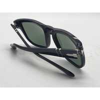 Persol PO3306S Square Black Green Sunglasses