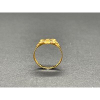 Ladies 22ct Yellow Gold Bow Ring