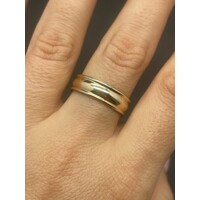 Unisex 9ct Yellow Gold Wedding Band Ring