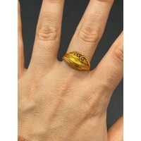 Ladies 21ct Yellow Gold Ring