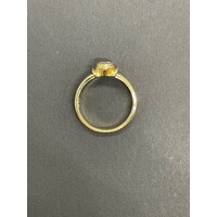 Ladies 18ct Yellow Gold Diamond Ring