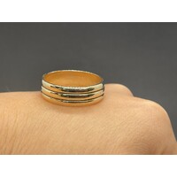 Mens 9ct Solid Yellow Gold Ring