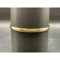 Ladies 9ct Yellow Gold Round Bangle