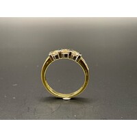 Ladies 18ct Yellow Gold Diamond Ring