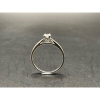 Ladies 18ct White Gold Diamond Engagement Ring