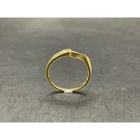 Ladies 18ct Yellow Gold Diamond Enhancer Ring