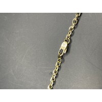 Ladies 14ct Yellow Gold Cable Link Necklace