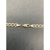 Men's 9ct Yellow Gold Curb Link Necklace