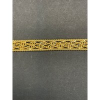 Ladies 9ct Yellow Gold Fancy Link Bracelet