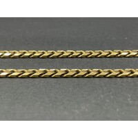 Men's 9ct Yellow Gold Tight Curb Link Necklace