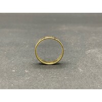 Unisex 18ct Yellow Gold Plain Band Ring