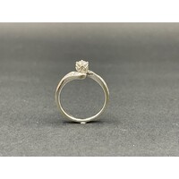 Ladies 18ct White Gold Diamond Ring