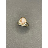 Ladies 9ct Yellow Gold Gemstone Ring