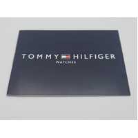 Tommy Hilfiger Luca Stainless Steel Navy Dial 5 Bar WR Analog Mens Watch