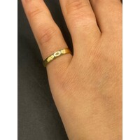 Ladies 18ct Yellow Gold Plain Band Ring