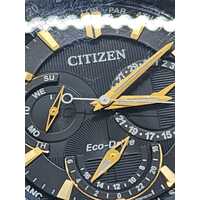 Citizen Eco-Drive Gold Tone Watch Metal Band with Diamond 8729-S115752