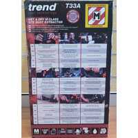 Trend Tool Technology Wet and Dry M Class Site Dust Extractor T33A