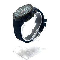 Police Mens Batur Blue Dial Silicone Band Analog Digital Watch