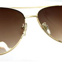 Prada Linea Rossa Gold Gradient Brown Unisex Sunglasses 4021 57 15 140