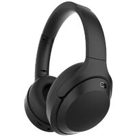 QuDo Wireless Active Noise Cancelling Headphones Black 53 Hours Playtime