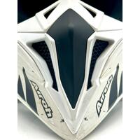 Airoh Wraap Beast Motocross Helmet Size L 59-60 Matte Black White