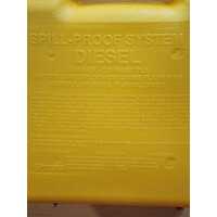 Briggs & Stratton Smart Fill Yellow 5 Gallon 18.9L Diesel Fuel Can Plastic