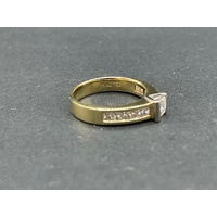 Ladies 18ct Yellow Gold Diamond Ring