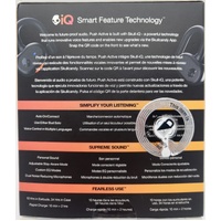 Skullcandy Push Active True Wireless Sport Earbuds True Black Orange