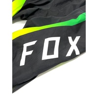 Fox 180 Mens Motocross Monster Pants Black Green Yellow Size 34