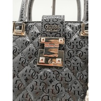 Guess Ladies Handbag Detachable Strap with Chain and Pendants