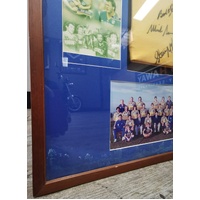 Classic Parramatta Premiers 1981-82-83 Jersey Signed by Team Framed Memorabilia