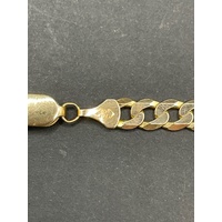 Men's 9ct Yellow Gold Curb Link Necklace